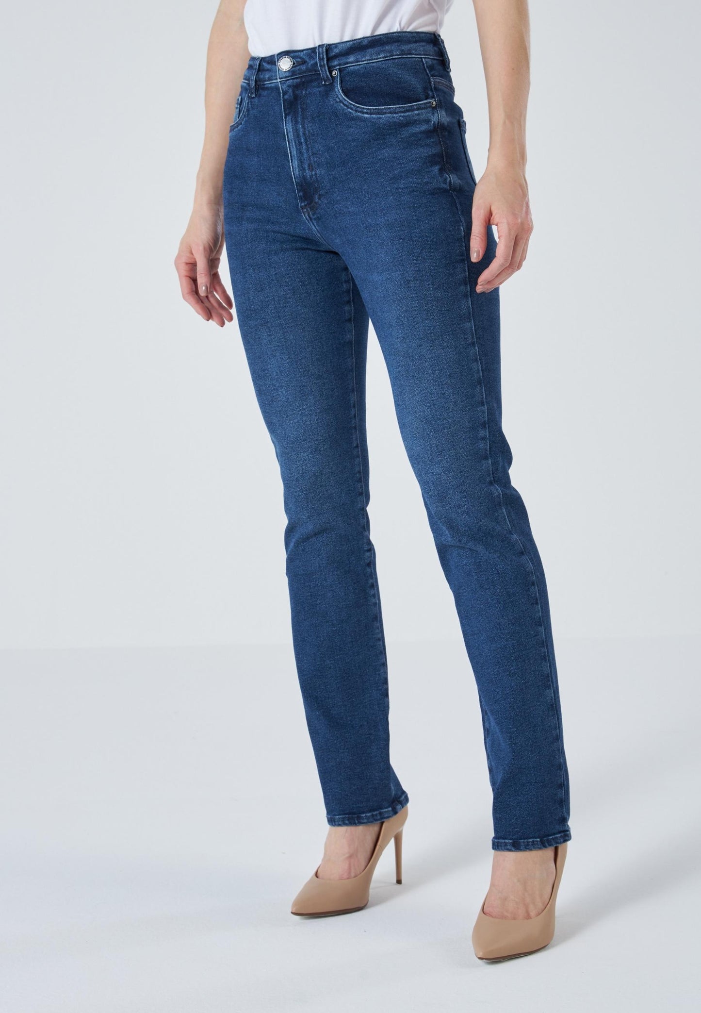 EVOLUTION STONED BLUE - Slim-Jeans