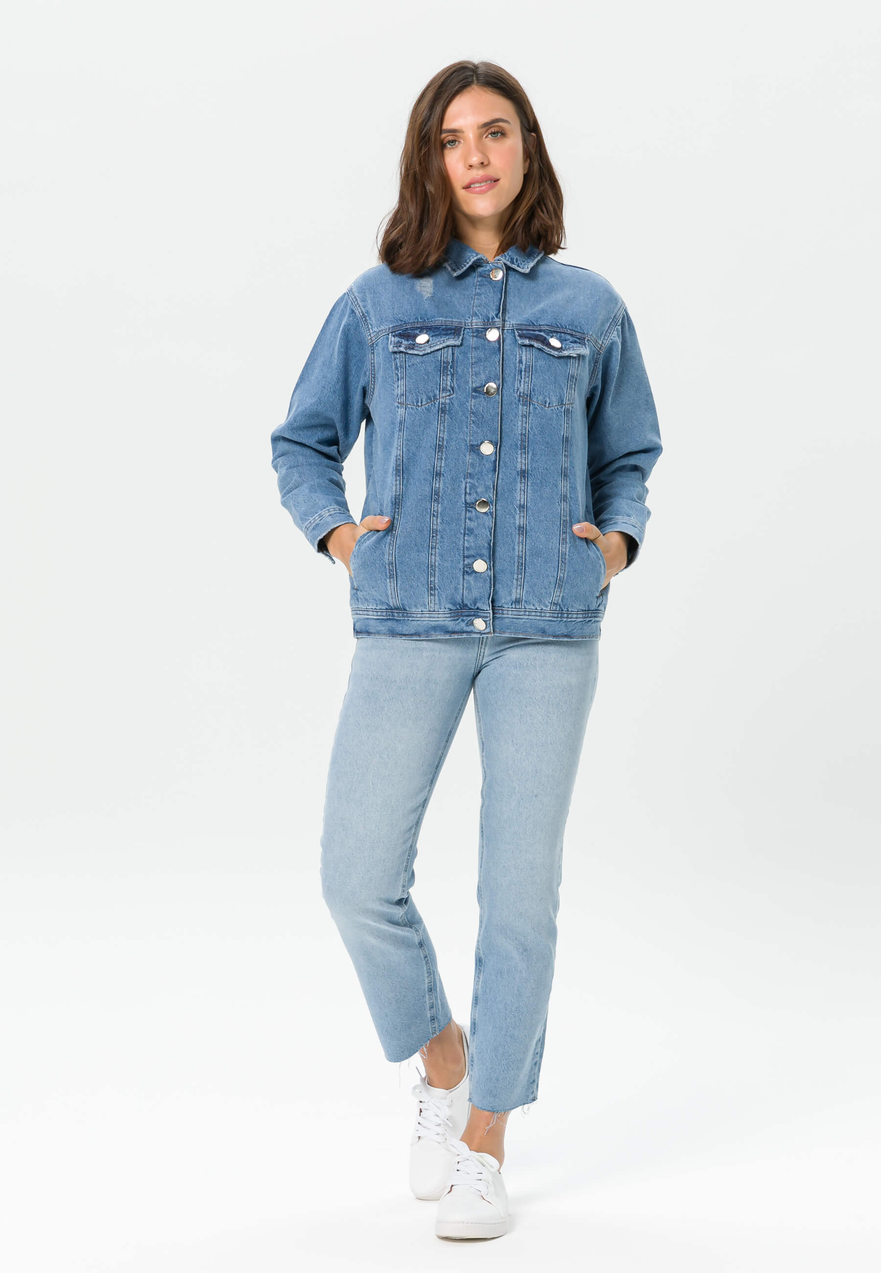 JBD Oversized Denim Jacket | Fresh Nostalgia Boutique | Denim