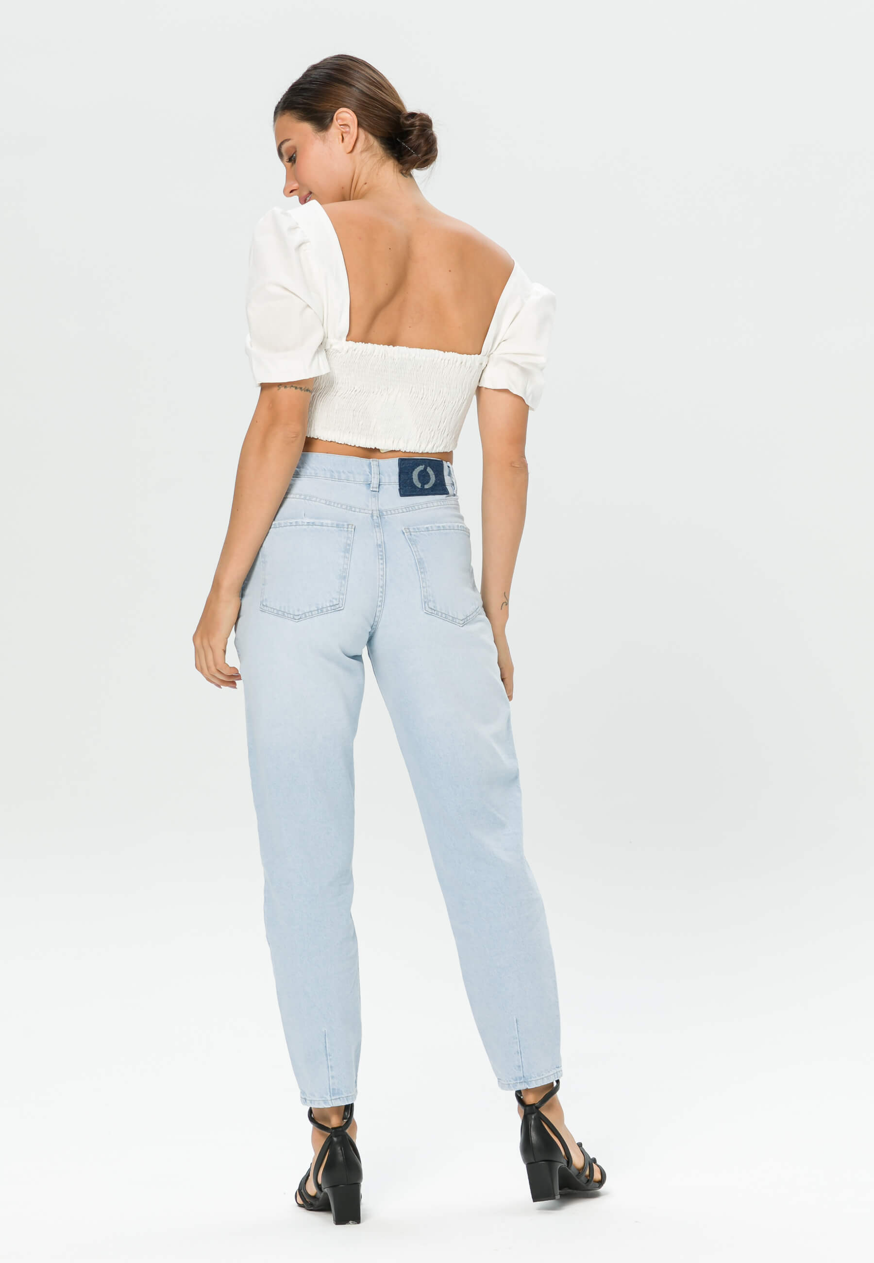 Topshop store balloon jeans