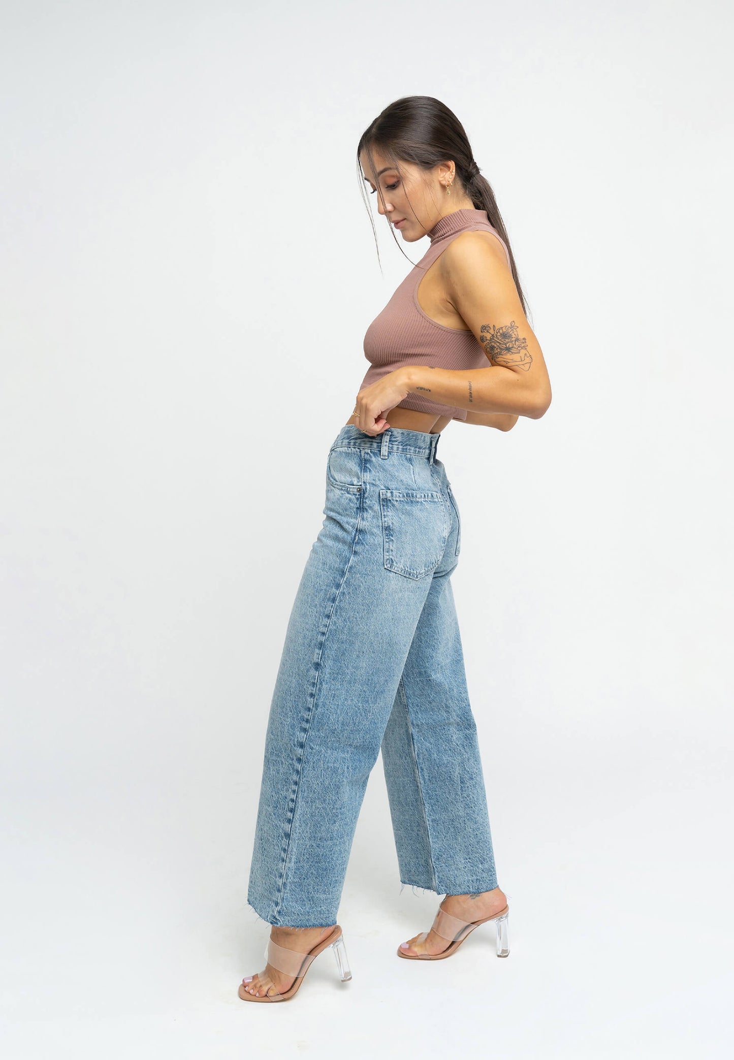 Wide Leg Cropped